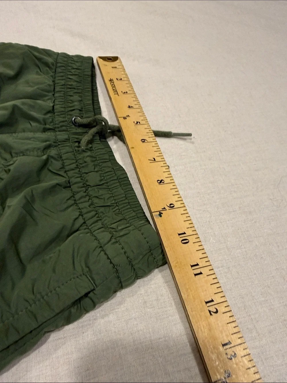 GAP Olive Green Drawstring Athletic Shorts